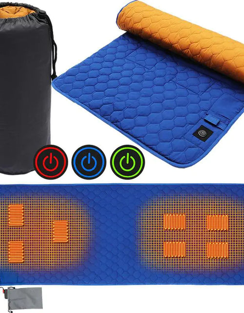 Load image into Gallery viewer, Outdoor USB Heating Sleeping Mat
